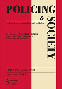 Cover image for Policing and Society, Volume 29, Issue 4, 2019