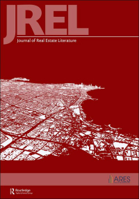 Cover image for Journal of Real Estate Literature, Volume 14, Issue 3, 2006