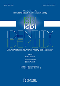 Cover image for Identity, Volume 18, Issue 4, 2018