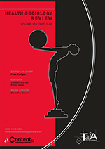 Cover image for Health Sociology Review, Volume 16, Issue 1, 2007