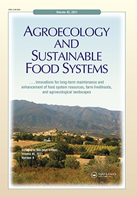 Cover image for Agroecology and Sustainable Food Systems, Volume 45, Issue 9, 2021