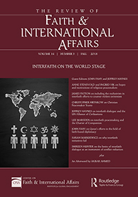 Cover image for The Review of Faith & International Affairs, Volume 16, Issue 3, 2018