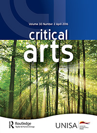 Cover image for Critical Arts, Volume 30, Issue 2, 2016