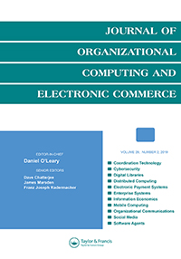 Cover image for Journal of Organizational Computing and Electronic Commerce, Volume 29, Issue 2, 2019
