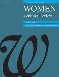 Cover image for Women: a cultural review, Volume 29, Issue 2, 2018