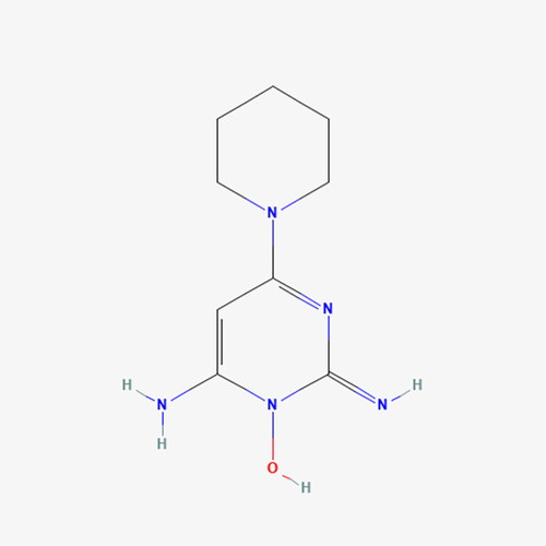 Figure 1. Chemical structure of minoxidil.Source: https://pubchem.ncbi.nlm.nih.gov/compound/4201