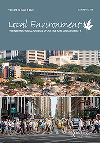 Cover image for Local Environment, Volume 25, Issue 8, 2020