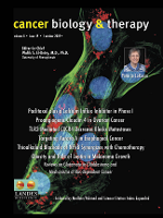 Cover image for Cancer Biology & Therapy, Volume 8, Issue 19, 2009