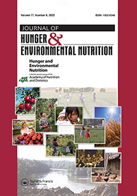 Cover image for Journal of Hunger & Environmental Nutrition, Volume 17, Issue 6, 2022