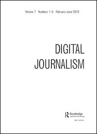 Cover image for Digital Journalism, Volume 8, Issue 1, 2020