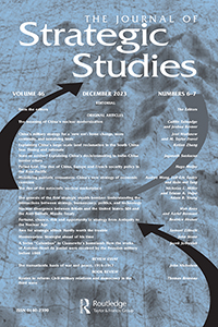 Cover image for Journal of Strategic Studies, Volume 46, Issue 6-7, 2023