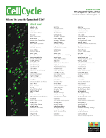 Cover image for Cell Cycle, Volume 10, Issue 18, 2011