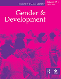 Cover image for Gender & Development, Volume 27, Issue 1, 2019
