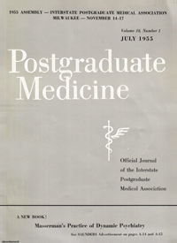Cover image for Postgraduate Medicine, Volume 18, Issue 1, 1955