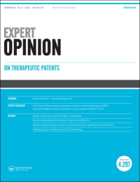 Cover image for Expert Opinion on Therapeutic Patents, Volume 30, Issue 7, 2020