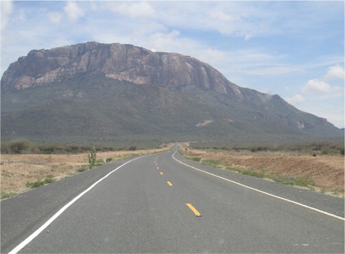 Figure 2. Current image of the tarmacked Marsabit-Isiolo Highway. Photo: Author 2014.