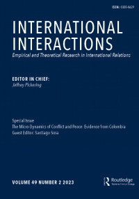 Cover image for International Interactions, Volume 49, Issue 2, 2023