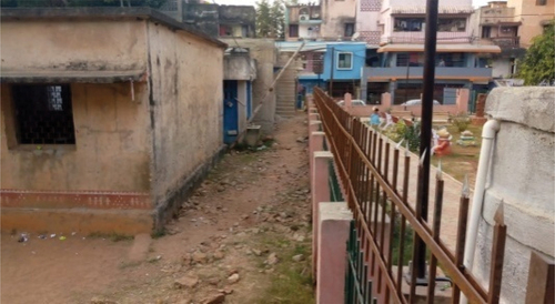 Figure 5. Primary school, community centre and open space of Chandrasekharpur.