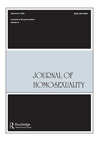 Cover image for Journal of Homosexuality, Volume 67, Issue 5, 2020