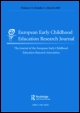 Cover image for European Early Childhood Education Research Journal, Volume 18, Issue 1, 2010