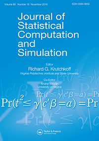 Cover image for Journal of Statistical Computation and Simulation, Volume 86, Issue 16, 2016
