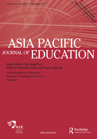 Cover image for Asia Pacific Journal of Education, Volume 35, Issue 4, 2015