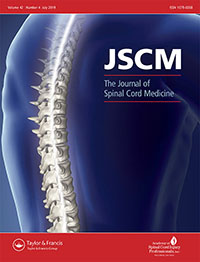 Cover image for The Journal of Spinal Cord Medicine, Volume 42, Issue 4, 2019