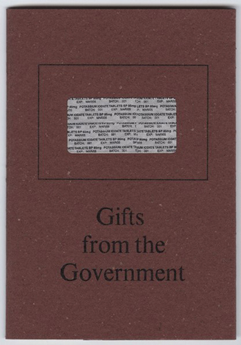 Figure 1. Erica Van Horn, “Gifts from the Government,” front cover.