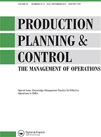 Cover image for Production Planning & Control, Volume 30, Issue 10-12, 2019