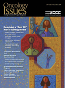 Cover image for Oncology Issues, Volume 24, Issue 6, 2009
