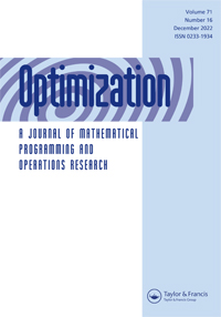 Cover image for Optimization, Volume 71, Issue 16, 2022