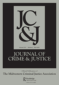 Cover image for Journal of Crime and Justice, Volume 46, Issue 2, 2023