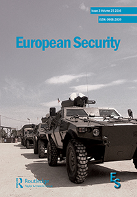 Cover image for European Security, Volume 25, Issue 3, 2016