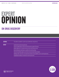 Cover image for Expert Opinion on Drug Discovery, Volume 11, Issue 6, 2016