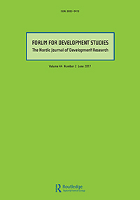 Cover image for Forum for Development Studies, Volume 44, Issue 2, 2017