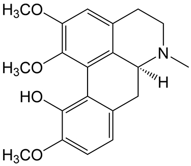 Figure 2 The chemical structure of isocorydine.