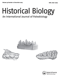 Cover image for Historical Biology, Volume 35, Issue 12, 2023