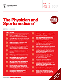 Cover image for The Physician and Sportsmedicine, Volume 45, Issue 3, 2017