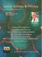 Cover image for Cancer Biology & Therapy, Volume 8, Issue 24, 2009