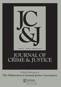 Cover image for Journal of Crime and Justice, Volume 40, Issue 3, 2017