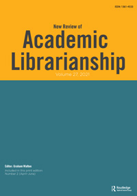 Cover image for New Review of Academic Librarianship, Volume 27, Issue 2, 2021