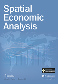Cover image for Spatial Economic Analysis, Volume 15, Issue 4, 2020
