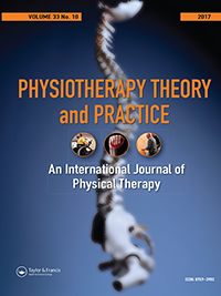 Cover image for Physiotherapy Theory and Practice, Volume 33, Issue 10, 2017