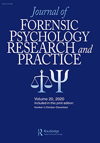 Cover image for Journal of Forensic Psychology Research and Practice, Volume 20, Issue 5, 2020