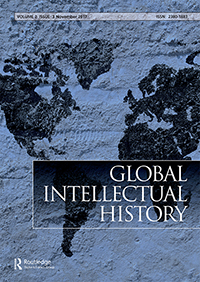 Cover image for Global Intellectual History, Volume 2, Issue 3, 2017