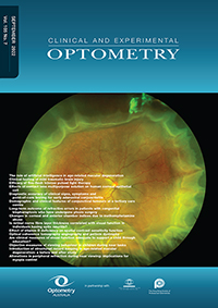 Cover image for Clinical and Experimental Optometry, Volume 105, Issue 7, 2022