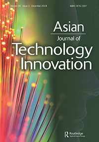 Cover image for Asian Journal of Technology Innovation, Volume 26, Issue 3, 2018