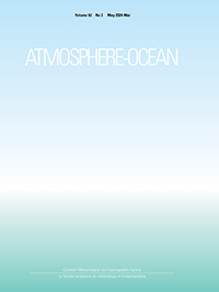 Cover image for Atmosphere-Ocean, Volume 62, Issue 2, 2024