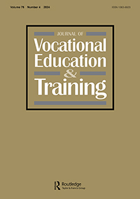Cover image for Journal of Vocational Education & Training, Volume 76, Issue 4, 2024
