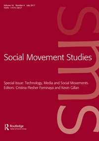 Cover image for Social Movement Studies, Volume 16, Issue 4, 2017